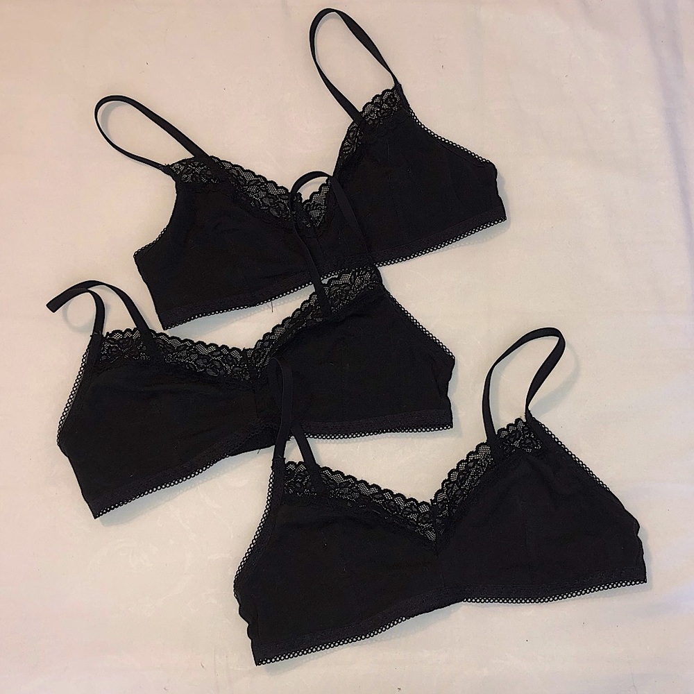 Savage x Fenty Cotton Essentials Bralette Bundle (3)